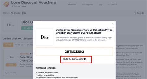 dior voucher|Dior promo codes 2024.